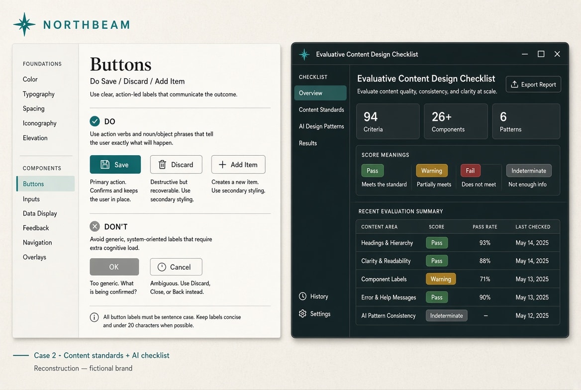 Reconstruction. Fictional retailer. Not production UI.